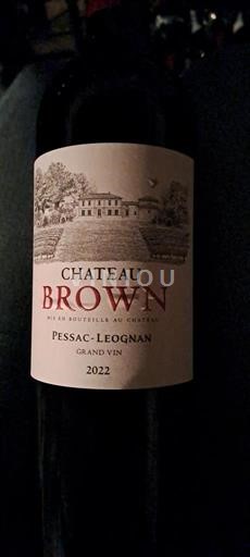 Bordeaux Pessac-Léognan Château Brown 2022