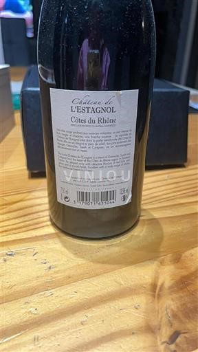 Valle del Rodano Côtes-du-Rhône Château L'estagnol 2012