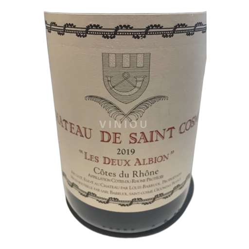 Rhônetal Côtes du Rhône Château Saint Cosme Les Deux Albion 2019