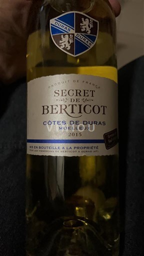 Sudoeste Côtes de Duras Berticot Secret de Berticot 2015