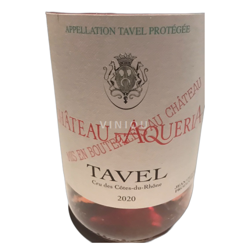 Rhône Valley Tavel Château Aquéria 2020