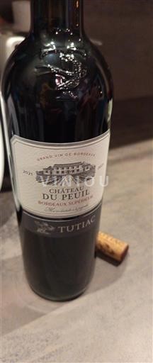 Bordeaux Bordeaux Supérieur Château Peuil 2021