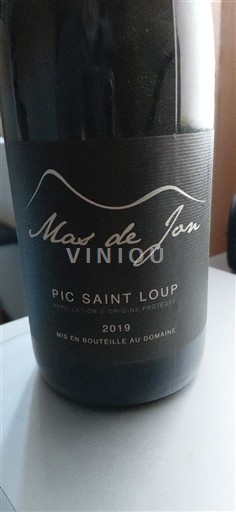 Linguadoca Pic Saint-Loup Mas De Jon 2019