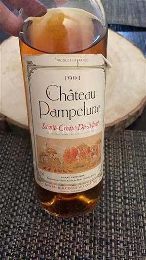 Bordeaux Sainte-Croix-Du-Mont Château Pampelune 1991
