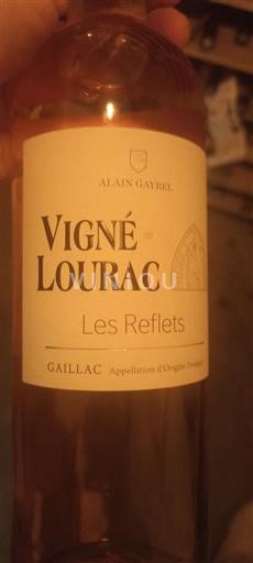 Vin Rosé sec Les Reflets Vigné-Lourac 2023 France Sud-Ouest Gaillac AOC