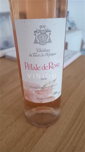 Provenza Côtes-de-Provence Château La Tour De L'évêque Pétale de Rose 2021