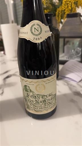 Burgundija Ni doloceno Premier Cru Domaine Pierre Gelin 2004