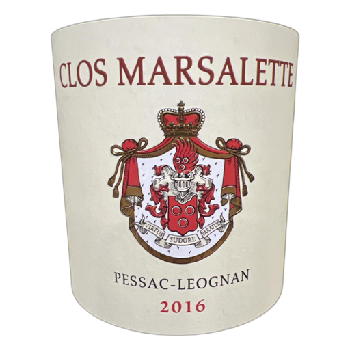 Bordéus Pessac-Léognan Clos Marsalette 2016