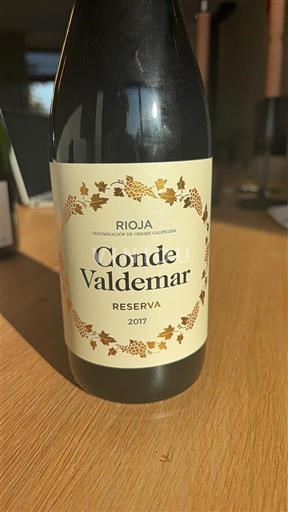 La Rioja Rioja Conde Valdemar Reserva 2017