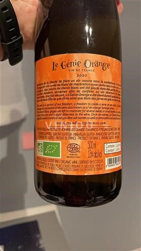 Loiretal Nicht spezifiziert Domaine Des Grandes Espérances Le Génie Orange 2020