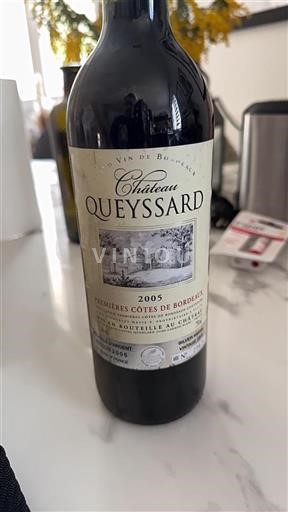 Bordeaux Premières-Côtes-de-Bordeaux Château Queyssard 2005