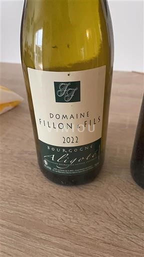 Borgogna Borgogna Aligoté Domaine Fillon & Fils 2022