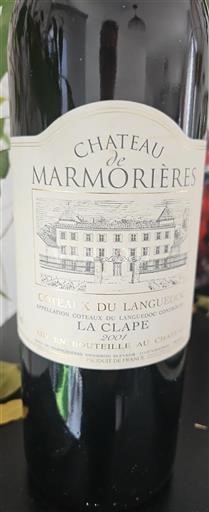 Languedoc Languedoc Hills Château Marmorières La Clape 2001