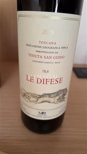 Toskana E paspecifikuar Tenuta San Guido Le Difese 2023