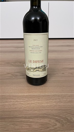 Toskana Ni doloceno Tenuta San Guido Le Difese 2023