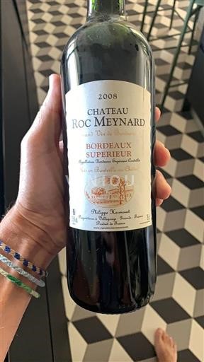 Bordeaux Bordeaux supérieur Château Roc Meynard 2008