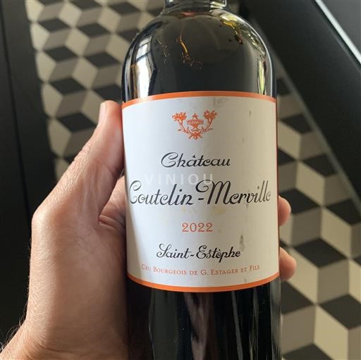 Bordeaux Saint-Estèphe Cru Bourgeois Coutelinmerville 2022