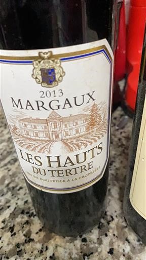 Burdeos Margaux Les Hauts Du Tertre 2013