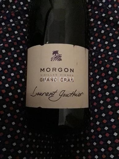 Beaujolais Morgon Laurent Gauthier Vieilles Vignes Grand Cras 2020