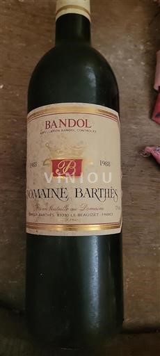 Provenza Bandol Château Barthès 1988
