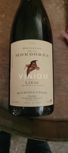 Rhônetal Lirac Domaine La Mordorée La Dame Rousse 1999
