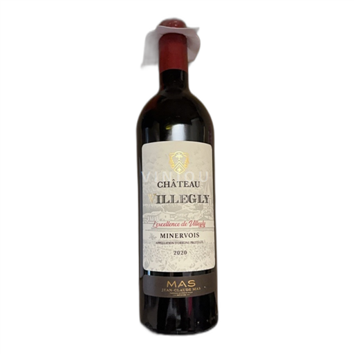 Languedoc Minervois Château Villegly L'excellence de Villegly 2020