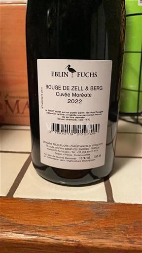 Alsace Ospecificerad Eblinfuchs Moréote 2022
