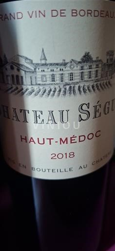 Bordeaux Haut-Médoc Château Ségur 2018