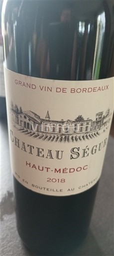 Bordeaux Haut-Médoc Château Ségur 2018
