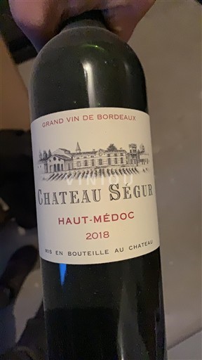 Bordeaux Haut-Médoc Château Ségur 2018