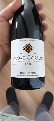 Borgoña Aloxe-Corton Grand Cru Deveneymars 2018
