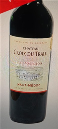 Bordeaux Haut-Médoc Cru Bourgeois Château Croix Du Trale 2021