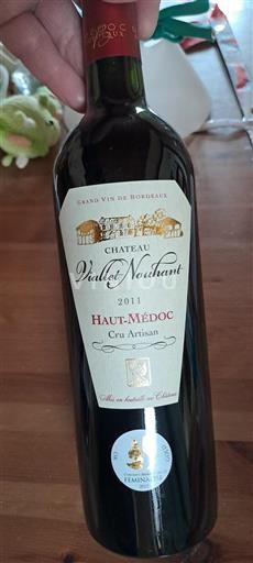 Bordeaux Haut-Médoc Viallet Nouhant 2011