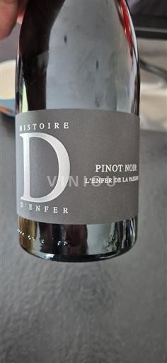 Alsace Pinot noir Histoire Enfer L'Enfer de la Passion Icke årgångsbetecknad