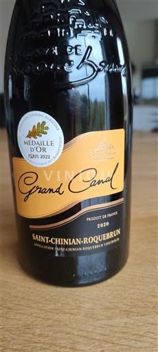 Languedoc Không được chỉ định Cave de Roquebrun Grand Canal 2020