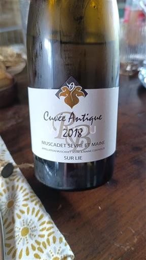 Loiredalen Muscadet-Sèvre-et-Maine Cuvée Antique 2018