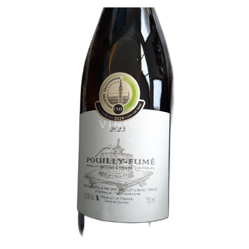 Vallée de la Loire Pouilly-fumé Treuillet Grande médaille d or 2024 2023