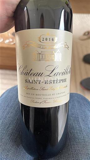 Bordeaux Saint-Estèphe Château Lavillotte 2016