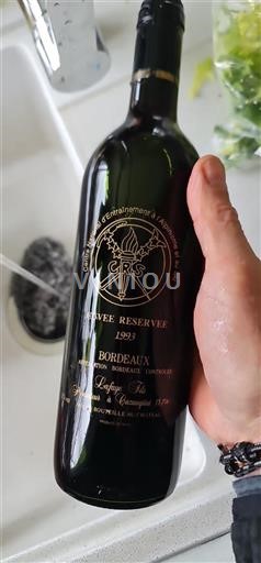 Bordeaux Lafaye Fils Réservée 1993