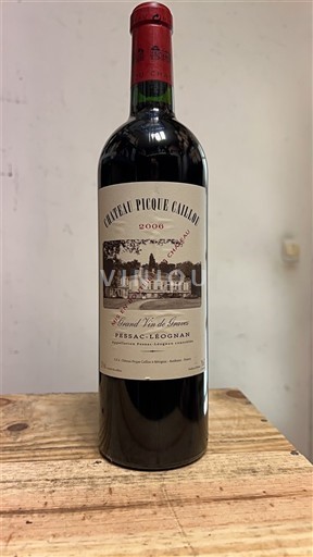 Bordeaux Pessac-Léognan Picque Caillou 2006