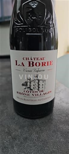 Vallée du Rhône Côtes-du-rhône-villages Château La Borie Valpierre 2024