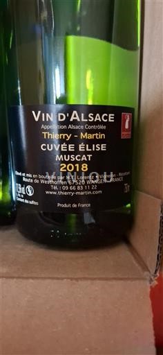Alsacia Thierry Martin É lise 2018
