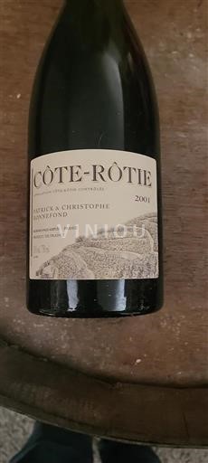 Vallée du Rhône Côte-rôtie Patrick & Christophe Bonnefond 2001