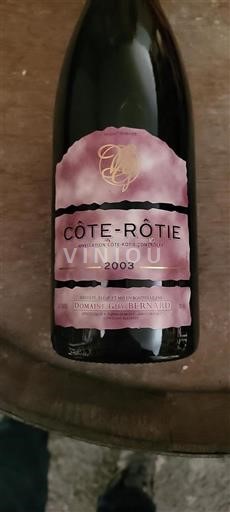 Rona dolina Côte-rôtie Grand Cru Domaine Guy Bernard 2003