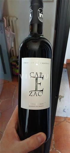 Vin Rouge sec Château Cabezac 2018 France Languedoc Minervois AOC