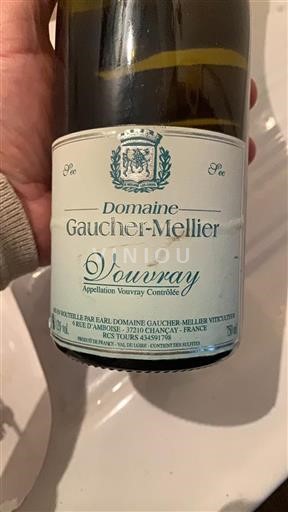 Loire-dalen Vouvray Domaine Gauchermellier Ikke årgangsbestemt