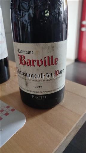 Thung lũng Rhône Châteauneuf-du-pape Domaine Barville 2017