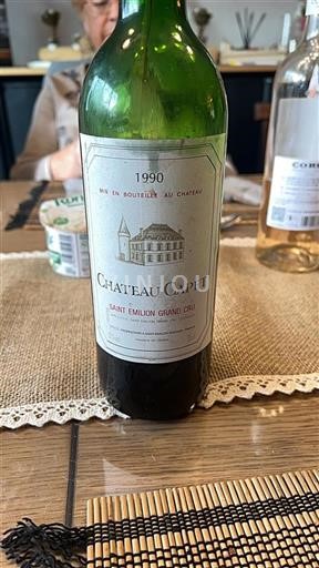 Bordeaux Saint-Émilion Grand Cru Grand Cru Château Capet 1990