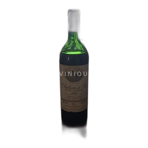 Bordeaux Saint-Estèphe Château Pez 1969