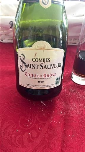Rhône-dalen Côtes-du-Rhône Combes Saint Sauveur 2020